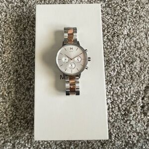 BRAND NEW Women’s Nova Watch by MVMT (Two-tone rose gold/silver)